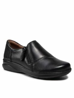 Clarks Γυναίκες Κλειστά Παπούτσια Κλειστά παπούτσια Appley Zip 261624064 Μαύρο