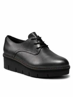 Clarks Γυναίκες Κλειστά Παπούτσια Κλειστά παπούτσια Airabell Tye 261633364 Ασημί