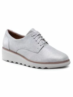 Clarks Γυναίκες Κλειστά Παπούτσια Κλειστά παπούτσια Sharon Noel 261574654 Ασημί