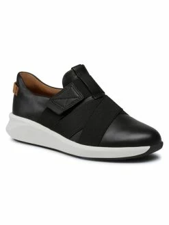 Clarks Γυναίκες Κλειστά Παπούτσια Αθλητικά Un Rio Strap 261456144 Μαύρο
