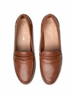 Clarks Γυναίκες Κλειστά Παπούτσια Κλειστά παπούτσια Hamble Loafer 261477404 Καφέ -Φτηνός Clarks Κατάστημα unnamed file 1167