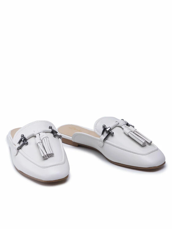 Clarks Γυναίκες Παντόφλες Pure2 Trim 261655494 Λευκό 5 Clarks Γυναίκες Παντόφλες Pure2 Trim 261655494 Λευκό - Image 5