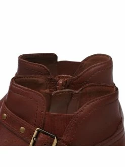Clarks Γυναίκες Biker Μποτάκια Μποτάκια Trish Strap 261636144 Καφέ -Φτηνός Clarks Κατάστημα unnamed file 1270