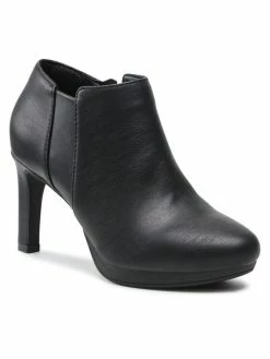 Clarks Γυναίκες Biker Μποτάκια Μποτάκια Ambyr Step 261619784 Μαύρο