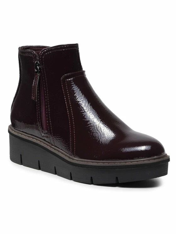 Clarks Γυναίκες Biker Μποτάκια Μποτάκια Airabell Zip 261633084 Μπορντό 1 Clarks Γυναίκες Biker Μποτάκια Μποτάκια Airabell Zip 261633084 Μπορντό