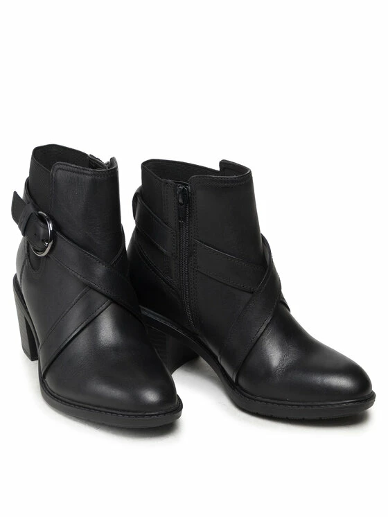 Clarks Γυναίκες Biker Μποτάκια Μποτάκια Scene Strap 261622924 Μαύρο 5 Clarks Γυναίκες Biker Μποτάκια Μποτάκια Scene Strap 261622924 Μαύρο - Image 5