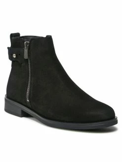 Clarks Γυναίκες Biker Μποτάκια Μποτάκια Memi Lo 261621704 Μαύρο