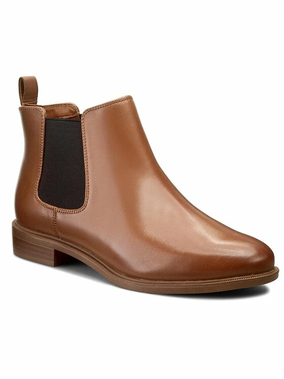 Clarks Γυναίκες Biker Μποτάκια Μποτάκια με λάστιχο Taylor Shine 261186314 Καφέ 1 Clarks Γυναίκες Biker Μποτάκια Μποτάκια με λάστιχο Taylor Shine 261186314 Καφέ