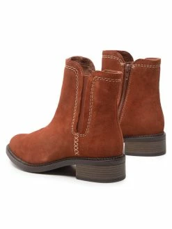 Clarks Γυναίκες Biker Μποτάκια Μποτάκια Maye Zip 261680484 Καφέ -Φτηνός Clarks Κατάστημα unnamed file 1464