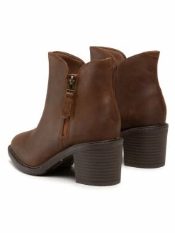 Clarks Γυναίκες Biker Μποτάκια Μποτάκια Scene Zip 261637684 Καφέ -Φτηνός Clarks Κατάστημα unnamed file 1476