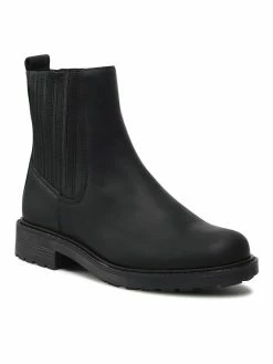 Clarks Γυναίκες Biker Μποτάκια Μποτάκια με λάστιχο Orinoco2 Mid 261616644 Μαύρο