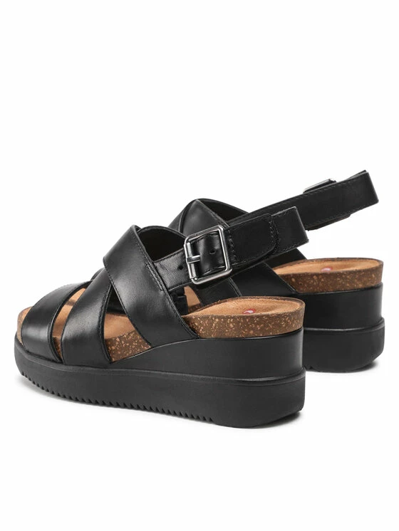 Clarks Γυναίκες Σανδάλια Lizby Cross 261591084 Μαύρο 3 Clarks Γυναίκες Σανδάλια Lizby Cross 261591084 Μαύρο - Image 3