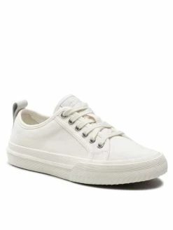 Clarks Γυναίκες Κλειστά Παπούτσια Πάνινα παπούτσια Roxby Lace 261649824 Λευκό