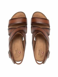Clarks Γυναίκες Σανδάλια Lizby Cross 261659044 Καφέ -Φτηνός Clarks Κατάστημα unnamed file 1794