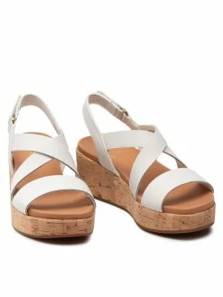 Clarks Γυναίκες Σανδάλια Kimmei Cork 261643594 Λευκό -Φτηνός Clarks Κατάστημα unnamed file 1830