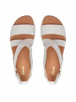 Clarks Γυναίκες Σανδάλια Kimmei Cork 261643594 Λευκό -Φτηνός Clarks Κατάστημα unnamed file 1831