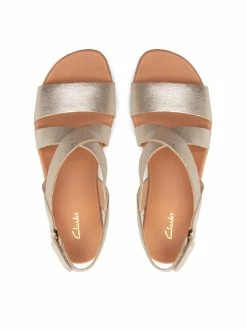 Clarks Γυναίκες Σανδάλια Kimmei Cork 261643584 Χρυσό -Φτηνός Clarks Κατάστημα unnamed file 1843