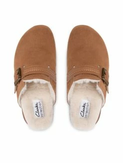 Clarks Γυναίκες Παντόφλες & Σανδάλια Παντόφλες Σπιτιού Brynn Slide 261664724 Καφέ -Φτηνός Clarks Κατάστημα unnamed file 1973