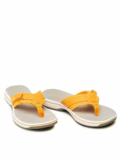 Clarks Γυναίκες Σαγιονάρες Brinkley Sea 261585764 Κίτρινο -Φτηνός Clarks Κατάστημα unnamed file 201