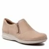 Clarks Γυναίκες Κλειστά Παπούτσια Κλειστά παπούτσια Appley Zip 261660074 Μπεζ