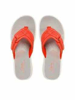 Clarks Γυναίκες Σαγιονάρες Brinkley Sea 261585814 Πορτοκαλί -Φτηνός Clarks Κατάστημα unnamed file 208