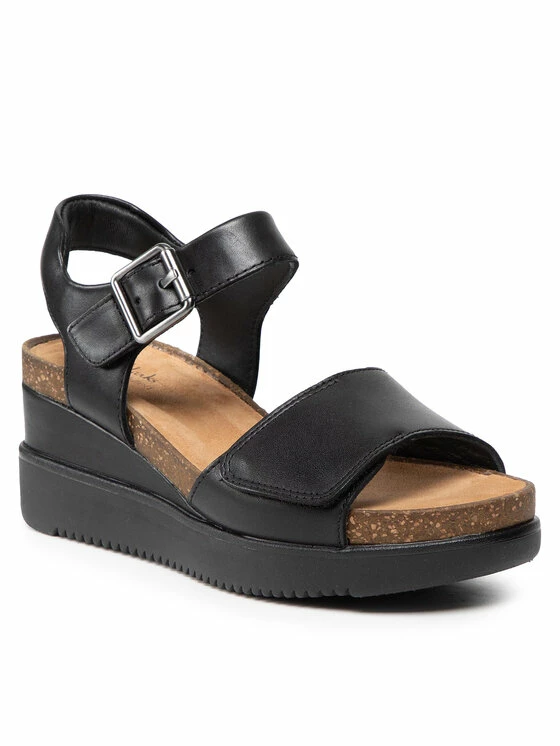 Clarks Γυναίκες Σανδάλια Lizby Strap 261591874 Μαύρο 1 Clarks Γυναίκες Σανδάλια Lizby Strap 261591874 Μαύρο