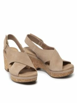 Clarks Γυναίκες Σανδάλια Giselle Cove 261582004 Μπεζ -Φτηνός Clarks Κατάστημα unnamed file 261