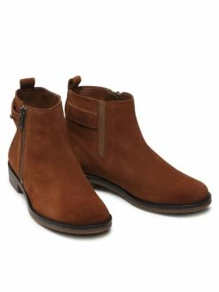 Clarks Γυναίκες Biker Μποτάκια Μποτάκια Memi Lo 261616464 Καφέ -Φτηνός Clarks Κατάστημα unnamed file 327