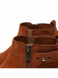 Clarks Γυναίκες Biker Μποτάκια Μποτάκια Memi Lo 261616464 Καφέ -Φτηνός Clarks Κατάστημα unnamed file 328