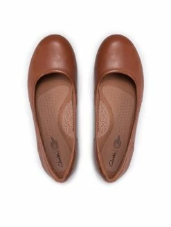 Clarks Γυναίκες Μπαλαρίνες Canebay Plain 261614744 Καφέ -Φτηνός Clarks Κατάστημα unnamed file 334