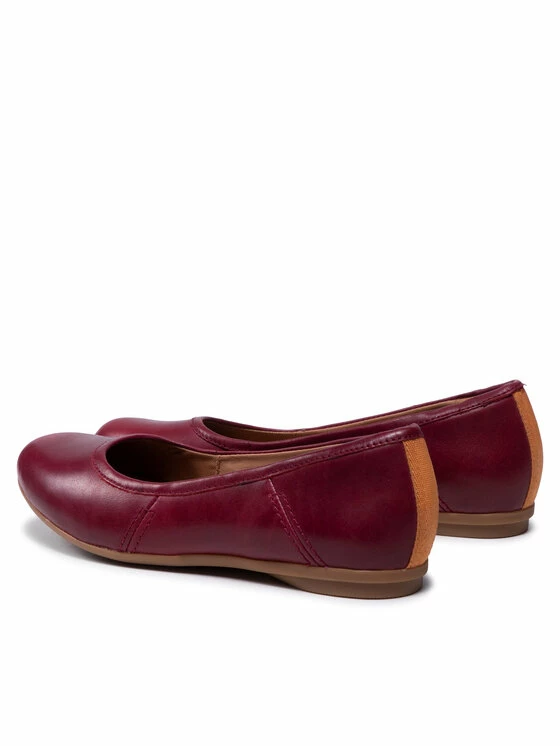 Clarks Γυναίκες Μπαλαρίνες Canebay Plain 261614874 Μπορντό 3 Clarks Γυναίκες Μπαλαρίνες Canebay Plain 261614874 Μπορντό - Image 3