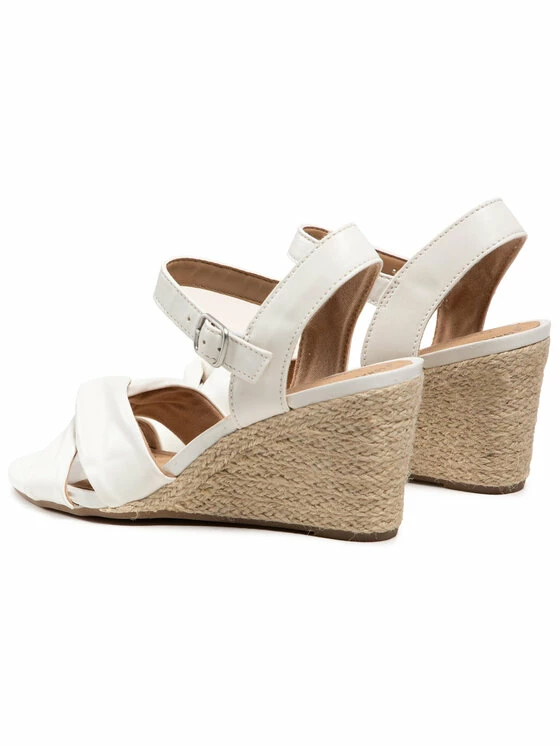 Clarks Γυναίκες Εσπαντρίγιες Margee Beth 261606044 Λευκό 3 Clarks Γυναίκες Εσπαντρίγιες Margee Beth 261606044 Λευκό - Image 3