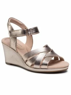 Clarks Γυναίκες Σανδάλια Lafley Leah 261577704 Χρυσό