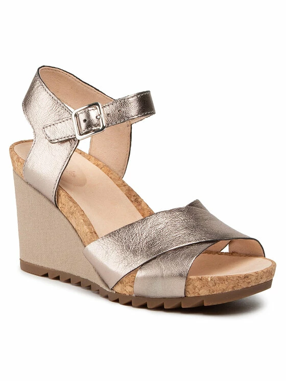 Clarks Γυναίκες Σανδάλια Flex Sun 261504324 Χρυσό 1 Clarks Γυναίκες Σανδάλια Flex Sun 261504324 Χρυσό