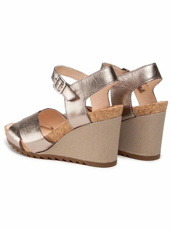 Clarks Γυναίκες Σανδάλια Flex Sun 261504324 Χρυσό 3 Clarks Γυναίκες Σανδάλια Flex Sun 261504324 Χρυσό - Image 3