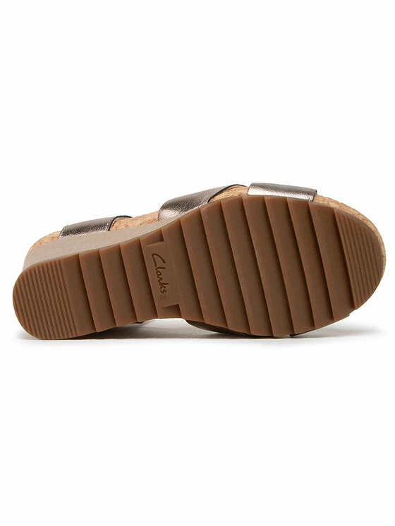 Clarks Γυναίκες Σανδάλια Flex Sun 261504324 Χρυσό 4 Clarks Γυναίκες Σανδάλια Flex Sun 261504324 Χρυσό - Image 4
