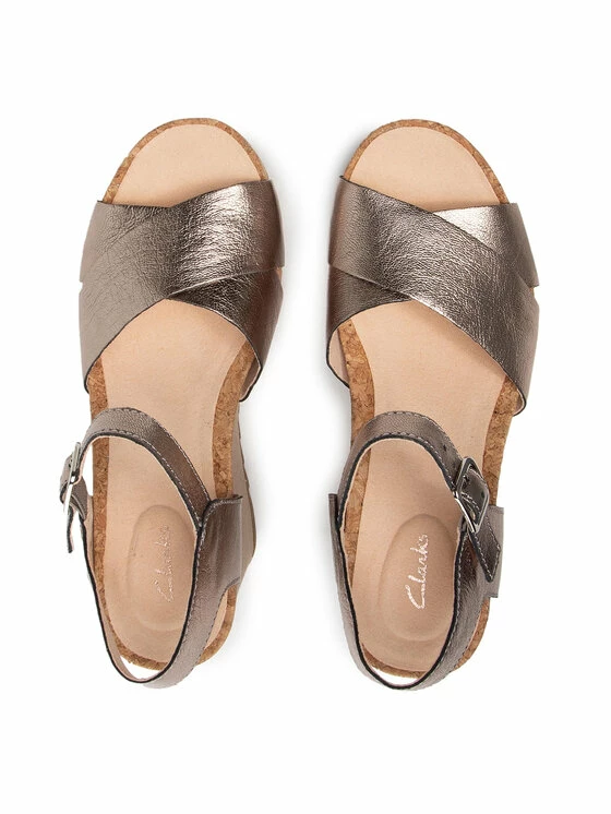 Clarks Γυναίκες Σανδάλια Flex Sun 261504324 Χρυσό 6 Clarks Γυναίκες Σανδάλια Flex Sun 261504324 Χρυσό - Image 6