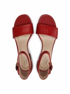 Clarks Γυναίκες Σανδάλια Jocelynne Cam 261594154 Κόκκινο -Φτηνός Clarks Κατάστημα unnamed file 460