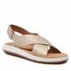 Clarks Γυναίκες Σανδάλια Jemsa Cross 261642424 Χρυσό