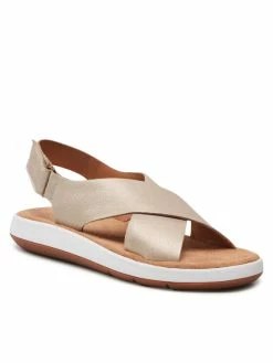 Clarks Γυναίκες Σανδάλια Jemsa Cross 261642424 Χρυσό