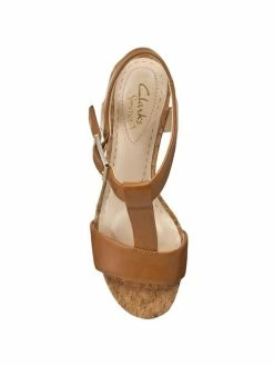 Clarks Γυναίκες Σανδάλια Smart Deva 261176914 Καφέ -Φτηνός Clarks Κατάστημα unnamed file 663