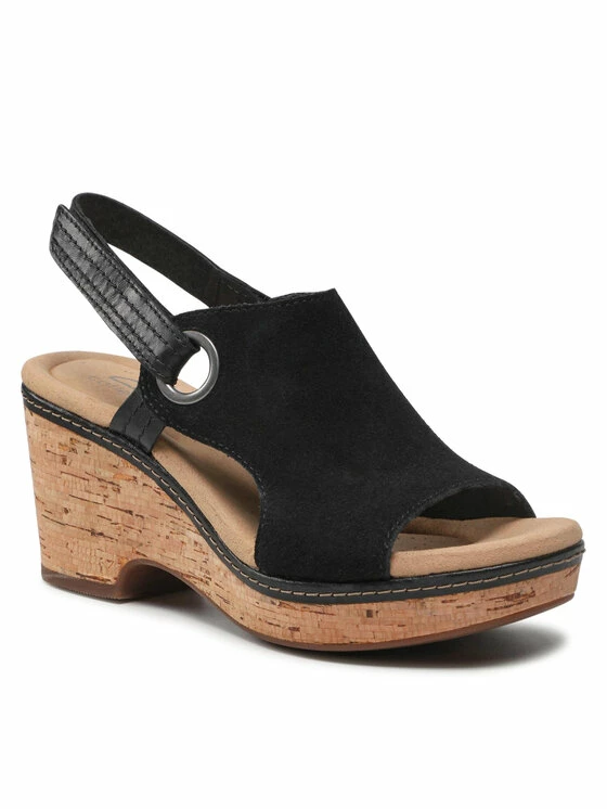 Clarks Γυναίκες Σανδάλια Giselle Sea 261647894 Μαύρο 1 Clarks Γυναίκες Σανδάλια Giselle Sea 261647894 Μαύρο