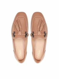 Clarks Γυναίκες Κλειστά Παπούτσια Lords Pure2 Tassel 261643504 Καφέ -Φτηνός Clarks Κατάστημα unnamed file 796