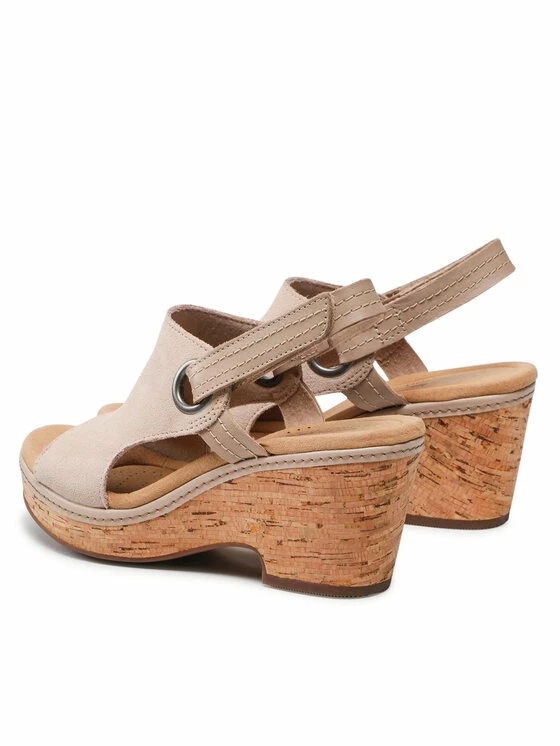Clarks Γυναίκες Σανδάλια Giselle Sea 261651494 Μπεζ 3 Clarks Γυναίκες Σανδάλια Giselle Sea 261651494 Μπεζ - Image 3